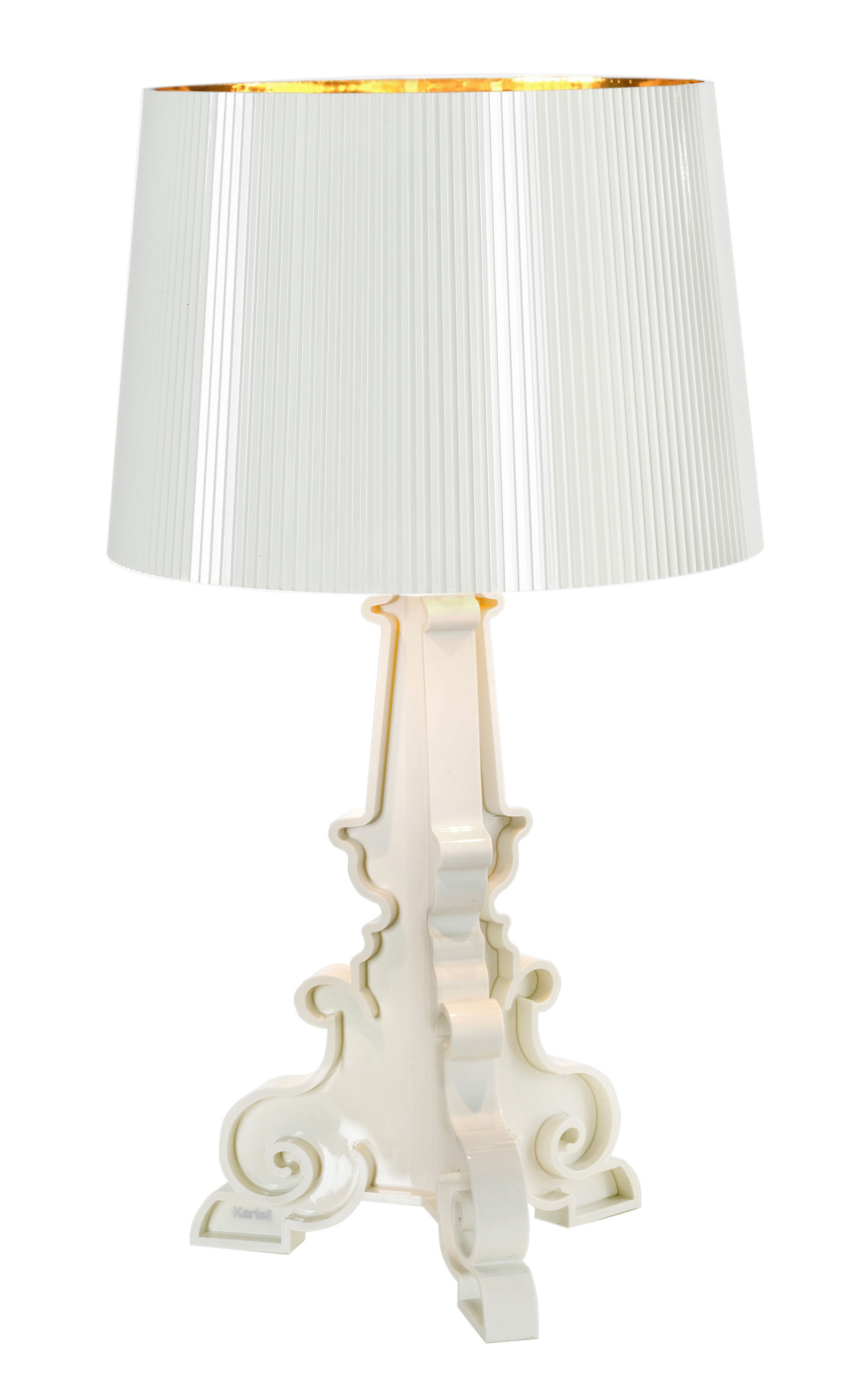 Kartell Bourgie Bianca e Oro